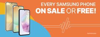 samsung brand page - save on every samsung phone January sale