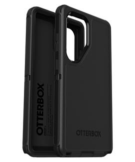 The Otterbox Defender Pro Case for the Samsung Galaxy S25 in black.