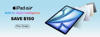 iPad air pre-order banner