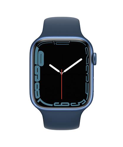 Watch Series 7 GPS + Cellular 45mm Blue Aluminum Case w/Abyss Blue 