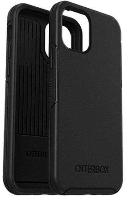 OtterBox Symmetry Series Case - Black - iPhone 12/12 Pro