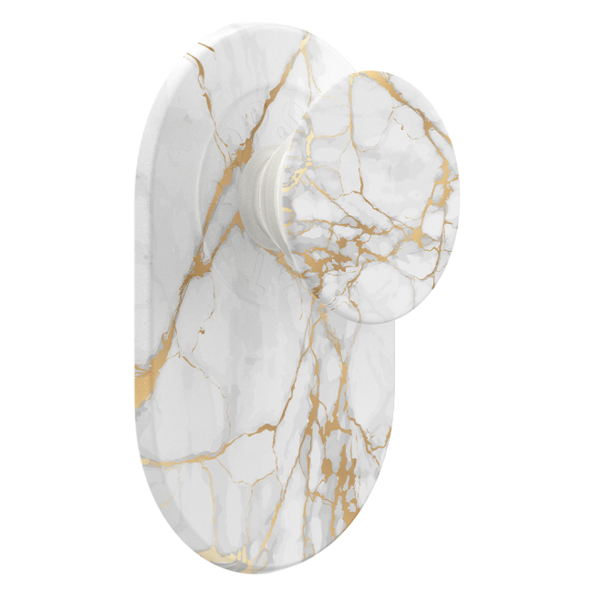 MagSafe PopSockets PopGrip Cell Phone Grip & Stand for MAGSAFE Gold Lutz  Marble